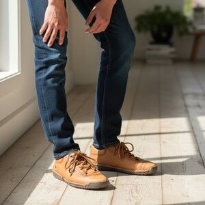 Kaegreel  orthopedic European style moccasin loafers 38 hand stitching comfort